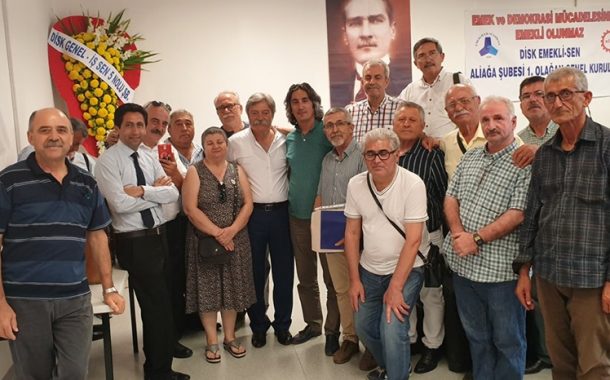 ALİAĞA EMEKLİ-SEN İLK GENEL KURULUNU YAPTI..