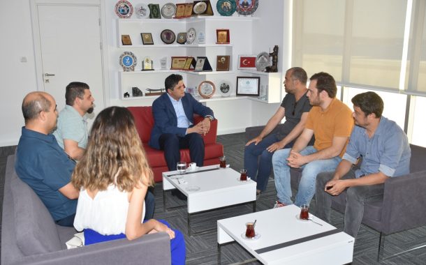 TİSNA ARKEOLOJİ HEYETİNDEN BAŞKAN ACAR’A ZİYARET..