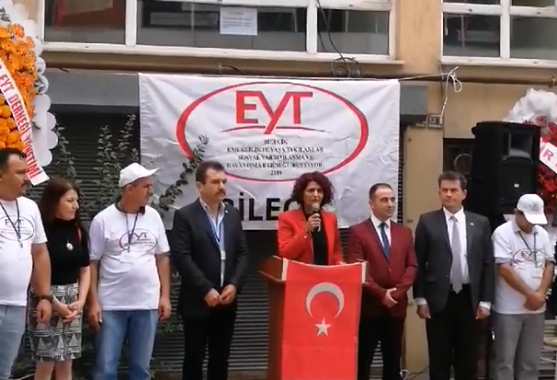 BAŞKAN ÖZÜPAK, EYT BİLECİK ŞUBESİNİN AÇILIŞINI YAPTI..