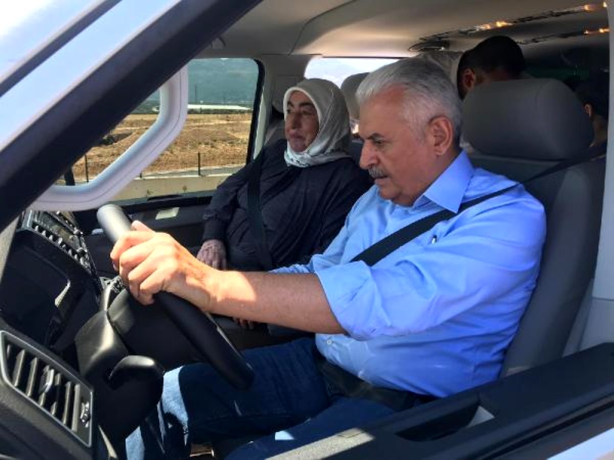 YILDIRIM, YENİ OTOYOL DA SİFTAH YAPTI.. YILDIRIM, YENİ OTOYOL DA SİFTAH YAPTI..