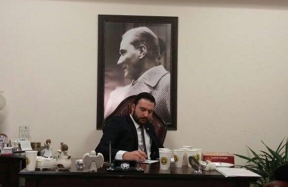 İLÇE BAŞKANI ATANINCAYA KADAR, EMRULLAH DURAN AK PARTİ ALİAĞA İLÇE BAŞKANLIĞI YAPACAK..