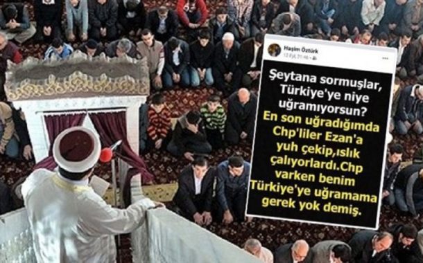 CHP'Yİ ŞEYTANA BENZETEN İMAM, MECLİS GÜNDEMİNDE..