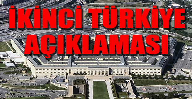 PENTAGON; “TÜRKİYE SURİYE’DE TEK TARAFLI HAREKET EDİYOR..” PENTAGON; “TÜRKİYE SURİYE’DE TEK TARAFLI HAREKET EDİYOR..”