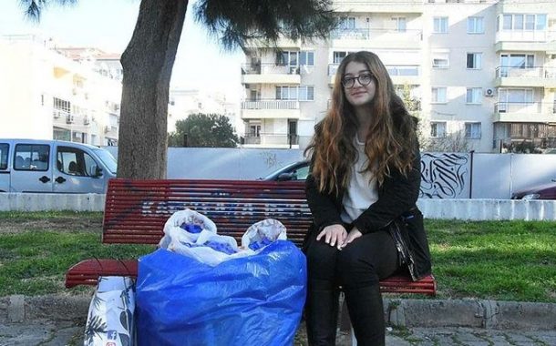 İZMİR'Lİ EYLÜL 11 BİN KAPAK TOPLADI, İKİ ENGELLİ İÇİN UMUT OLDU..
