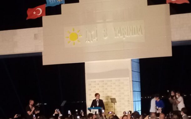 İYİ PARTİ 3. YAŞINI İZMİR'DE KUTLADI..