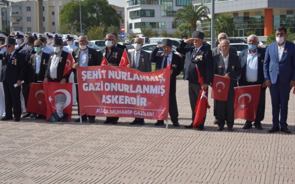 ALİAĞA'DA GAZİLER GÜNÜ KUTLAMASI...