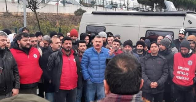ERDOĞAN’IN YASAK KARARINI DİNLEMEDİLER, GREV’E DEVAM ETTİLER… ERDOĞAN’IN YASAK KARARINI DİNLEMEDİLER, GREV’E DEVAM ETTİLER…