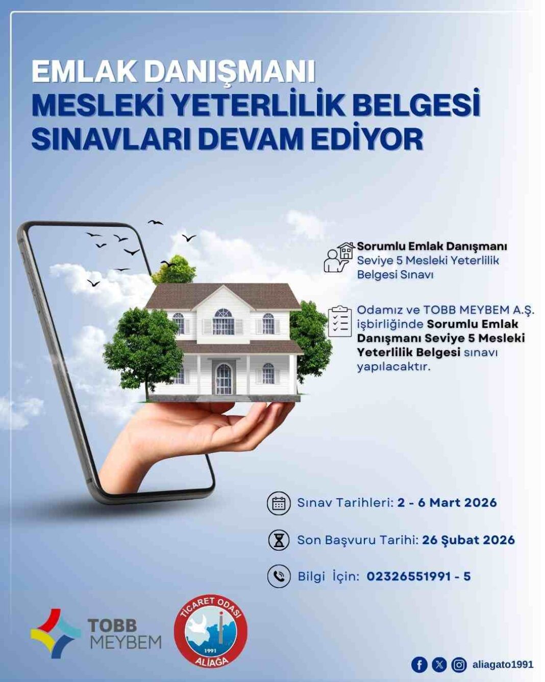 ALTO’da Emlak Danışmanlığı Mesleki Yeterlilik Sınavları Devam Ediyor…