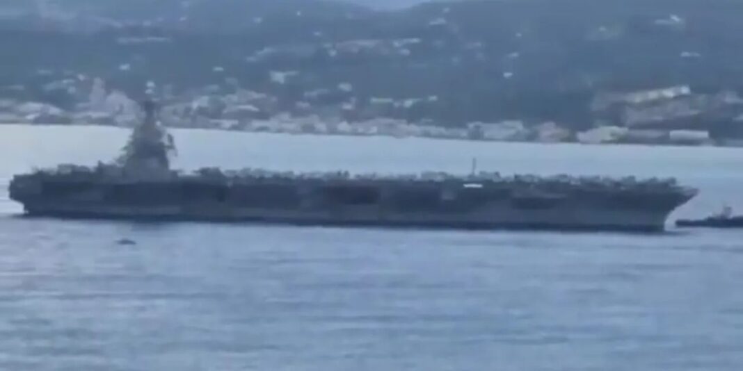 USS GERALD R. FORD, GİRİT AÇIKLARINDA DEMİRLEDİ, “İRAN OPERASYONUNDA GERİ SAYIM BAŞLADI” İDDİA EDİLDİ…