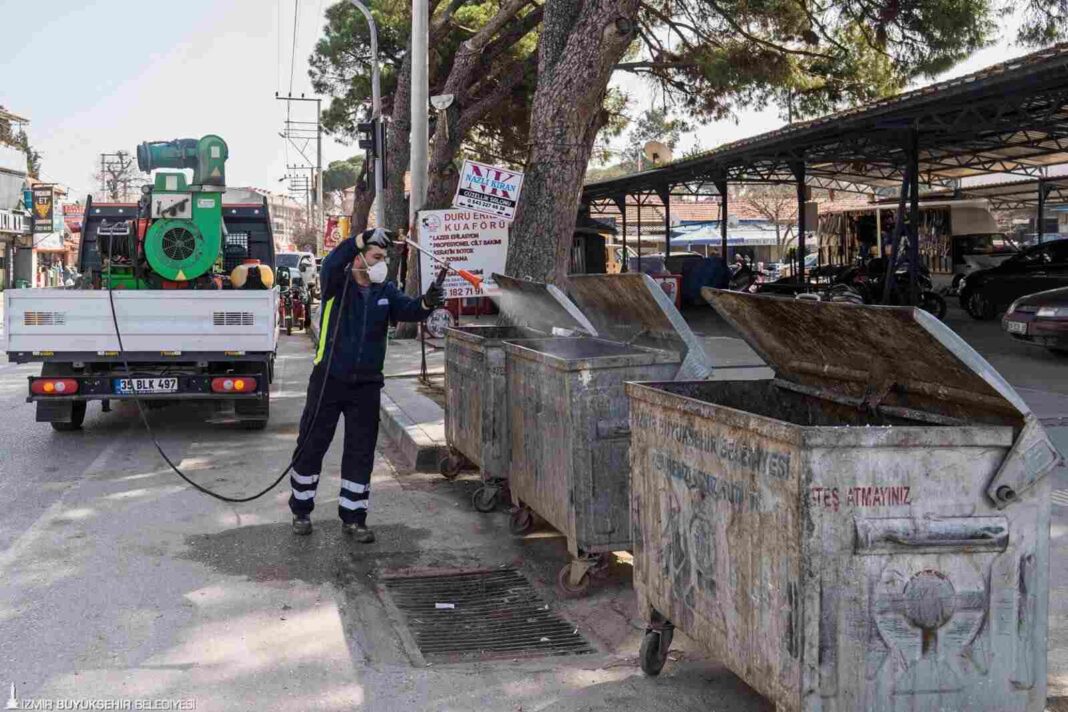 İZMİR’DE ÇEVRE İÇİN YOĞUN MESAİ… İZMİR’DE ÇEVRE İÇİN YOĞUN MESAİ…