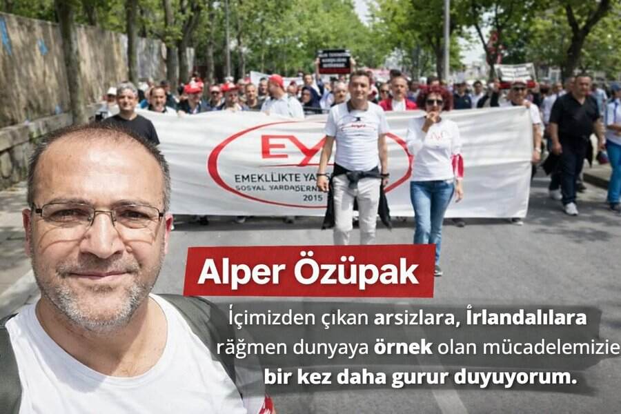 “EYT SADECE BİR KAZANIM DEĞİLDİR, EYT BU ÜLKE DE ÖRGÜTLÜ TOPLUMUN NELER BAŞARABİLECEĞİNİN KANITIDIR…” “EYT SADECE BİR KAZANIM DEĞİLDİR, EYT BU ÜLKE DE ÖRGÜTLÜ TOPLUMUN NELER BAŞARABİLECEĞİNİN KANITIDIR…”