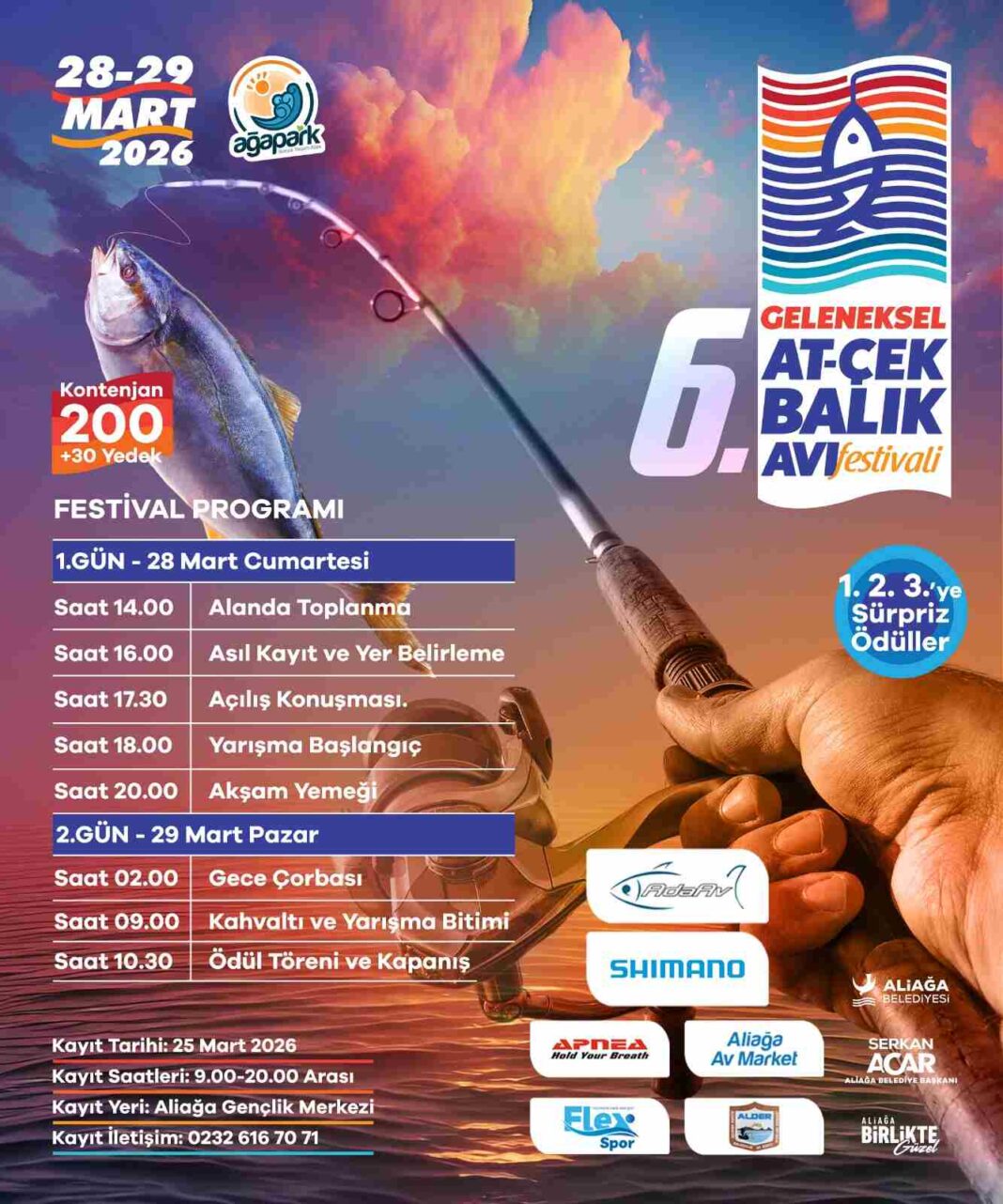 Aliağa’da ‘6. Geleneksel At-Çek Balık Avı Festivali’ Coşkusu Başlıyor… Aliağa’da ‘6. Geleneksel At-Çek Balık Avı Festivali’ Coşkusu Başlıyor…