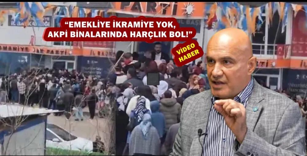 EMEKLİ İKRAMİYESİNE ZAM YAPMADILAR, AKP BİNASINDA BAYRAM HARÇLIĞI DAĞITTILAR… EMEKLİ İKRAMİYESİNE ZAM YAPMADILAR, AKP BİNASINDA BAYRAM HARÇLIĞI DAĞITTILAR…
