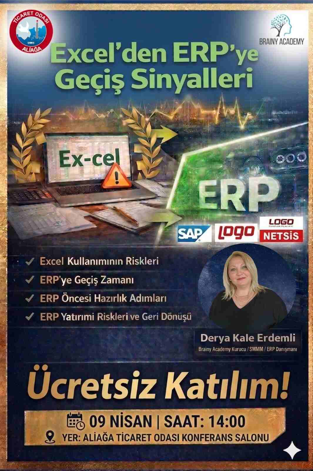 ALTO’DAN İŞLETMELERE DİJİTAL DÖNÜŞÜM DESTEĞİ: “EXCEL’DEN ERP’YE GEÇİŞ SİNYALLERİ” SEMİNERİ DÜZENLENİYOR… ALTO’DAN İŞLETMELERE DİJİTAL DÖNÜŞÜM DESTEĞİ: “EXCEL’DEN ERP’YE GEÇİŞ SİNYALLERİ” SEMİNERİ DÜZENLENİYOR…