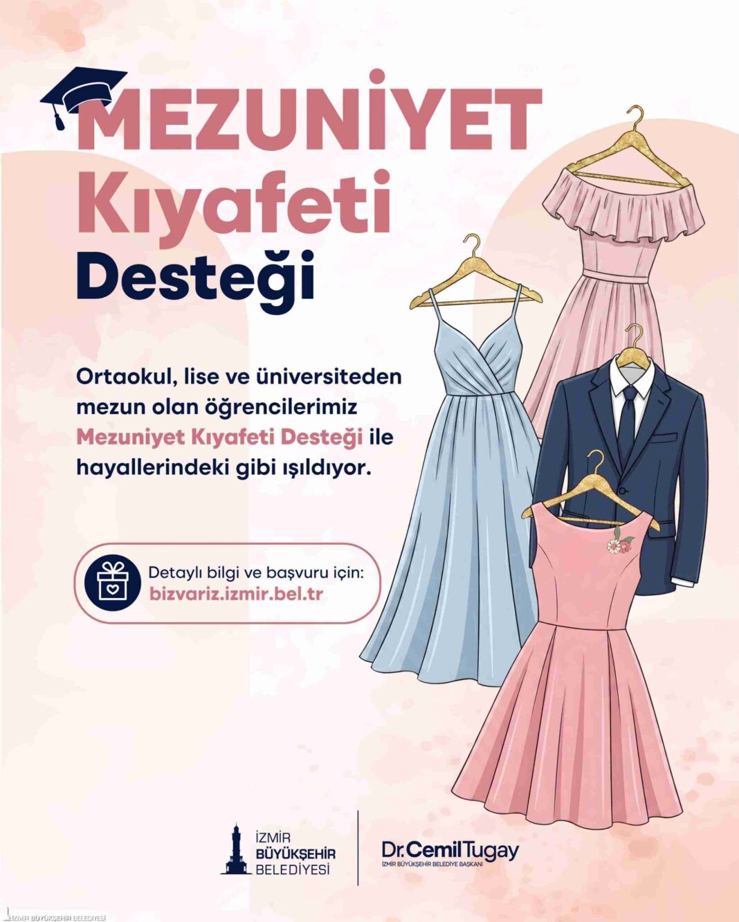 GENÇLERİN MEZUNİYET SEVİNCİ YARIM KALMAYACAK, BÜYÜKŞEHİR: “MEZUNİYET KIYAFET DESTEĞİYLE” YANLARINDA OLACAK.. GENÇLERİN MEZUNİYET SEVİNCİ YARIM KALMAYACAK, BÜYÜKŞEHİR: “MEZUNİYET KIYAFET DESTEĞİYLE” YANLARINDA OLACAK..