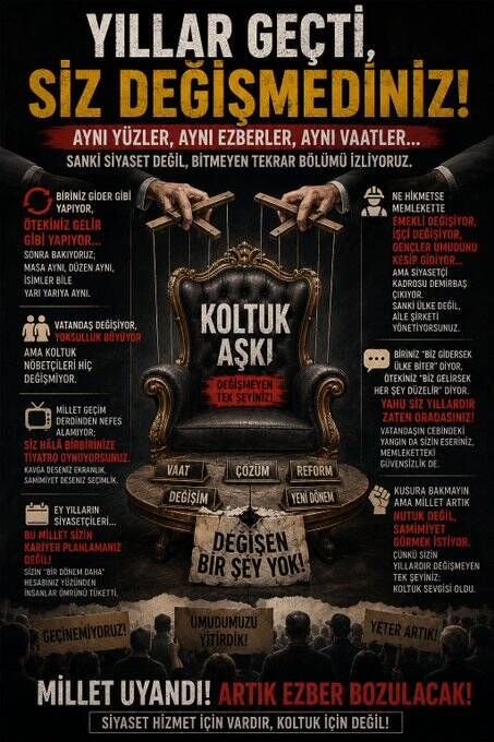 ÖZÜPAK: “VATANDAŞA BAYRAM GELSE NE OLACAK?, İLİĞİNE KADAR SÖMÜREN DÜZEN DEVAM ETTİKÇE…” ÖZÜPAK: “VATANDAŞA BAYRAM GELSE NE OLACAK?, İLİĞİNE KADAR SÖMÜREN DÜZEN DEVAM ETTİKÇE…”
