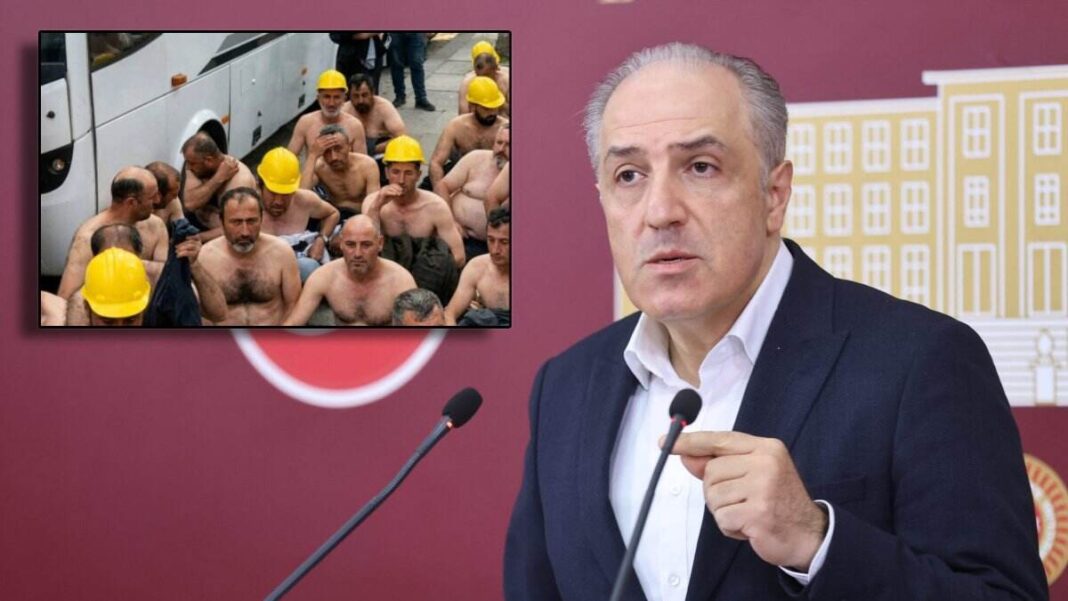BAKANLIĞA YÜRÜMEK İSTEYEN İŞÇİLERE MÜDAHALE… BAKANLIĞA YÜRÜMEK İSTEYEN İŞÇİLERE MÜDAHALE…