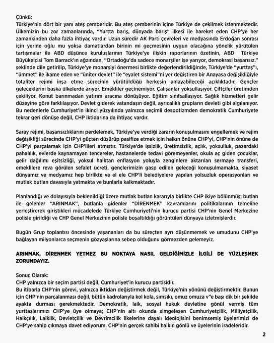 İNCE: “İKİ KURULTAY YAPILMALI, CHP MUTLAKA AYAKTA KALMALI…” İNCE: “İKİ KURULTAY YAPILMALI, CHP MUTLAKA AYAKTA KALMALI…”