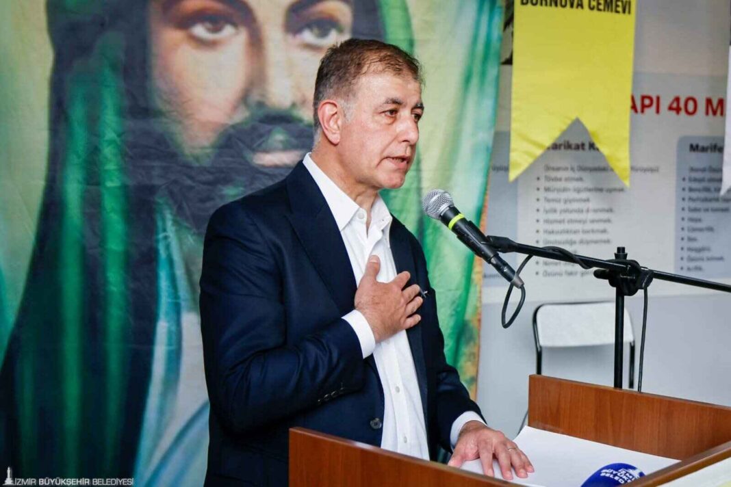Başkan Tugay: “Yanlışın ve Zulmün Karşısında Asla Boyun Eğmeyeceğiz…” Başkan Tugay: “Yanlışın ve Zulmün Karşısında Asla Boyun Eğmeyeceğiz…”