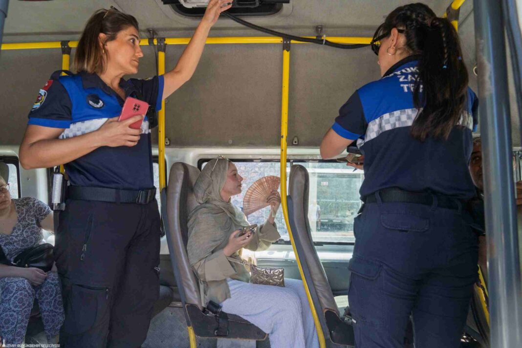 İzmir’de Ticari Araçlara Klima Denetimi… İzmir’de Ticari Araçlara Klima Denetimi…