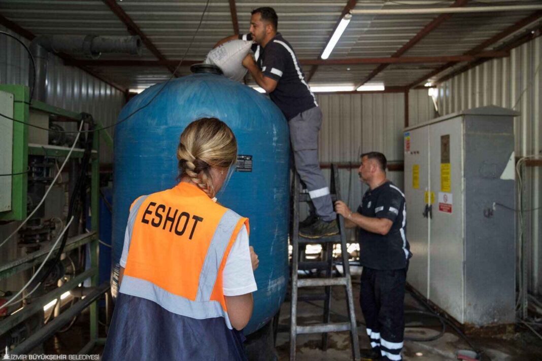 ESHOT’tan Ayda 2 bin 200 Ton Su Tasarrufu… ESHOT’tan Ayda 2 bin 200 Ton Su Tasarrufu…