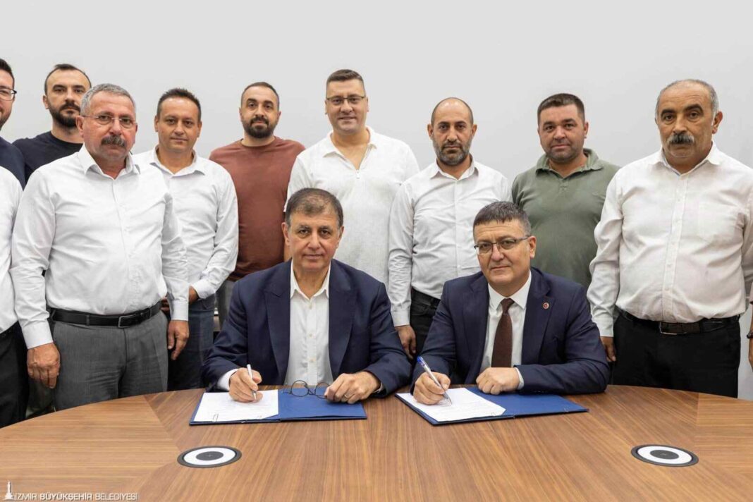 İZBETON’da Toplu İş Sözleşmesi İmzalandı… İZBETON’da Toplu İş Sözleşmesi İmzalandı…