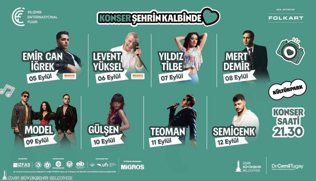 İEF’de Çim Konserleri Rüzgarı Esecek… İEF’de Çim Konserleri Rüzgarı Esecek…