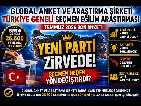 GLOBAL ARAŞTIRMA ANKETİ: “CHP VE MHP BARAJ ALTI…” GLOBAL ARAŞTIRMA ANKETİ: “CHP VE MHP BARAJ ALTI…”