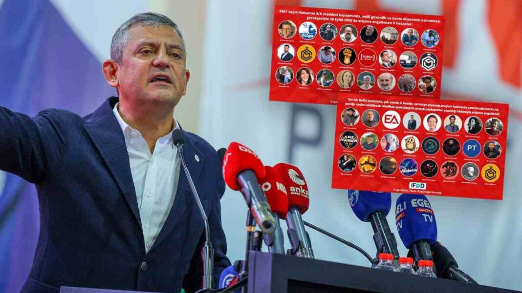 ÖZEL’DEN X VE INSTAGRAM’A ÇAĞRI: “YANLIŞ TARAFTA DURMAYIN…” ÖZEL’DEN X VE INSTAGRAM’A ÇAĞRI: “YANLIŞ TARAFTA DURMAYIN…”